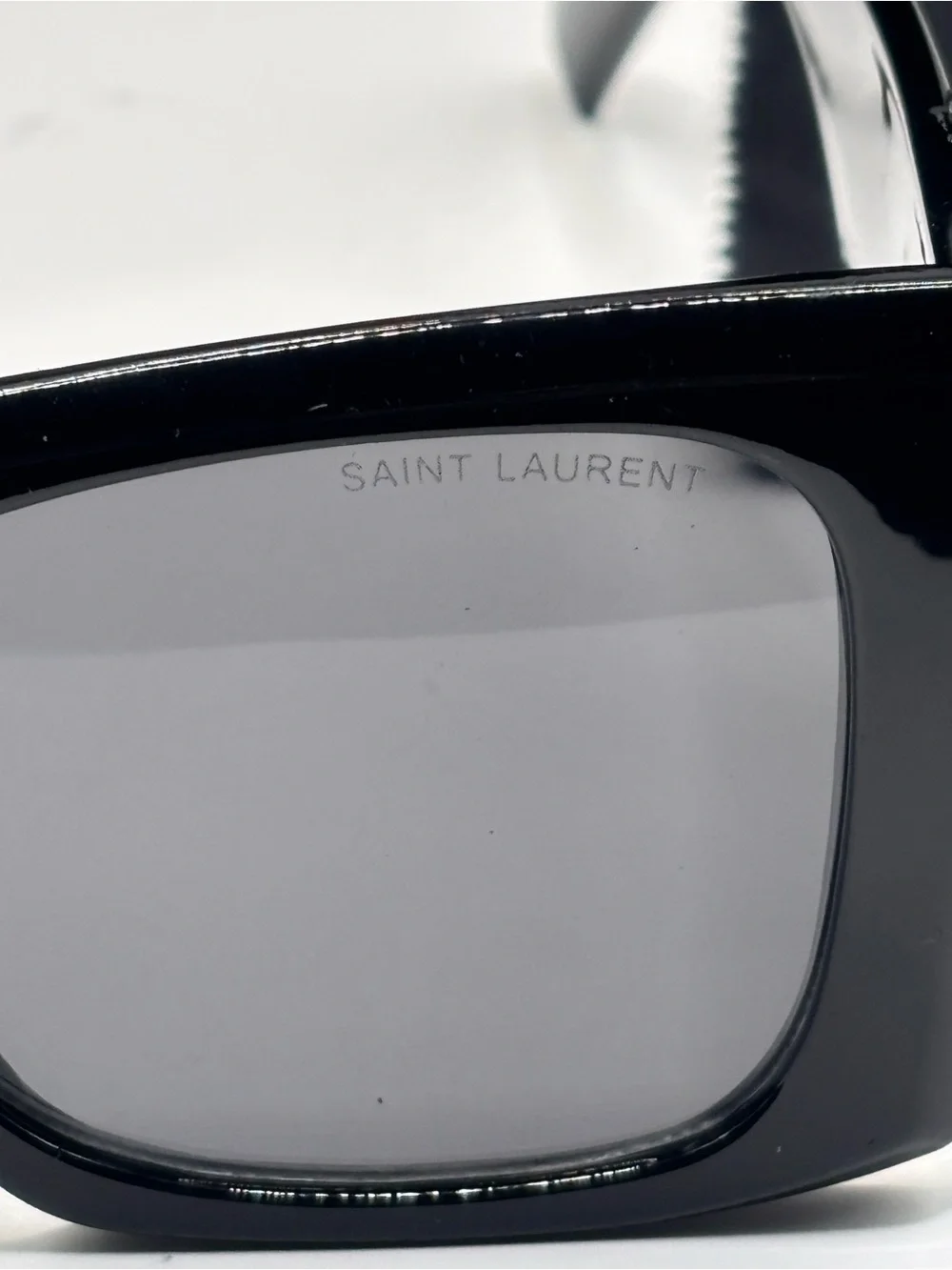 Yves Saint Laurent Black Cat-Eye Sunglasses